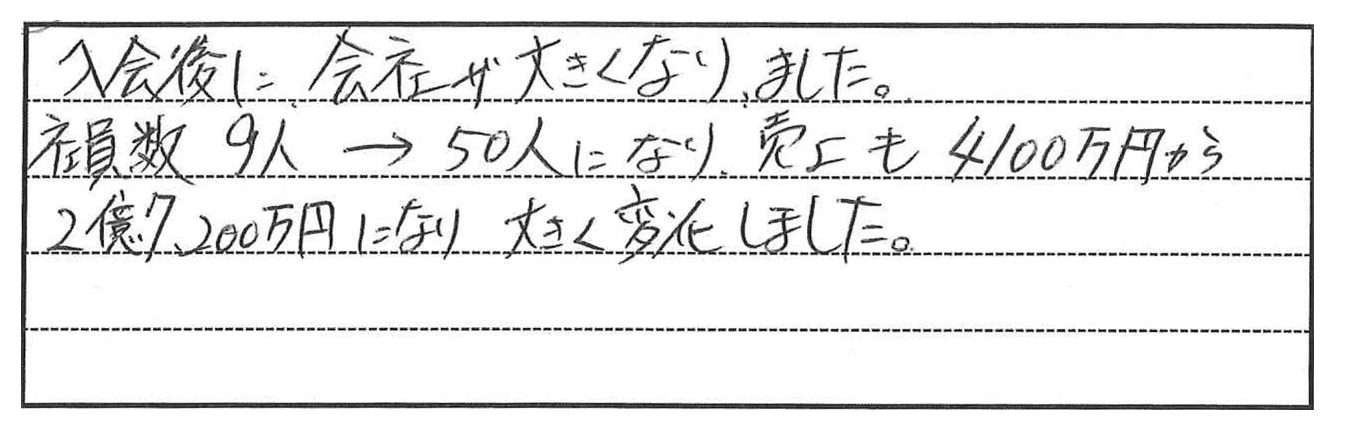 企業様インタビュー